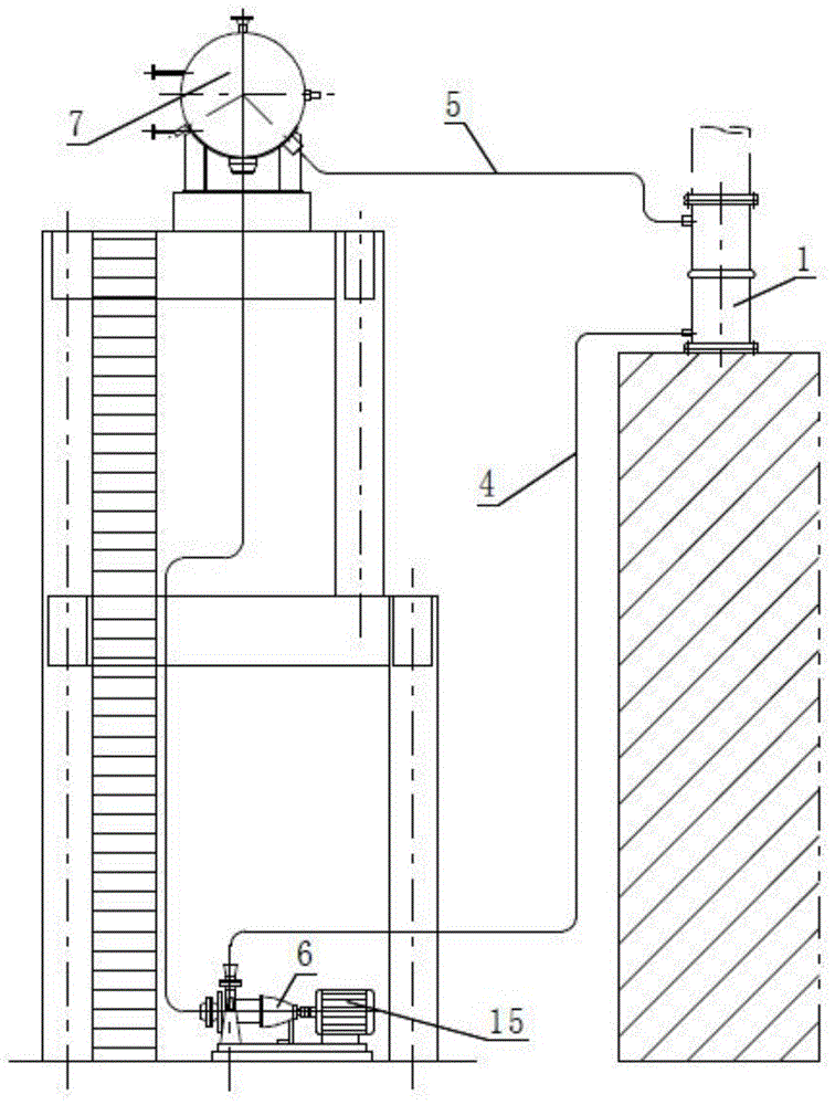 一种焦炉上升管余热回收设备的制作方法