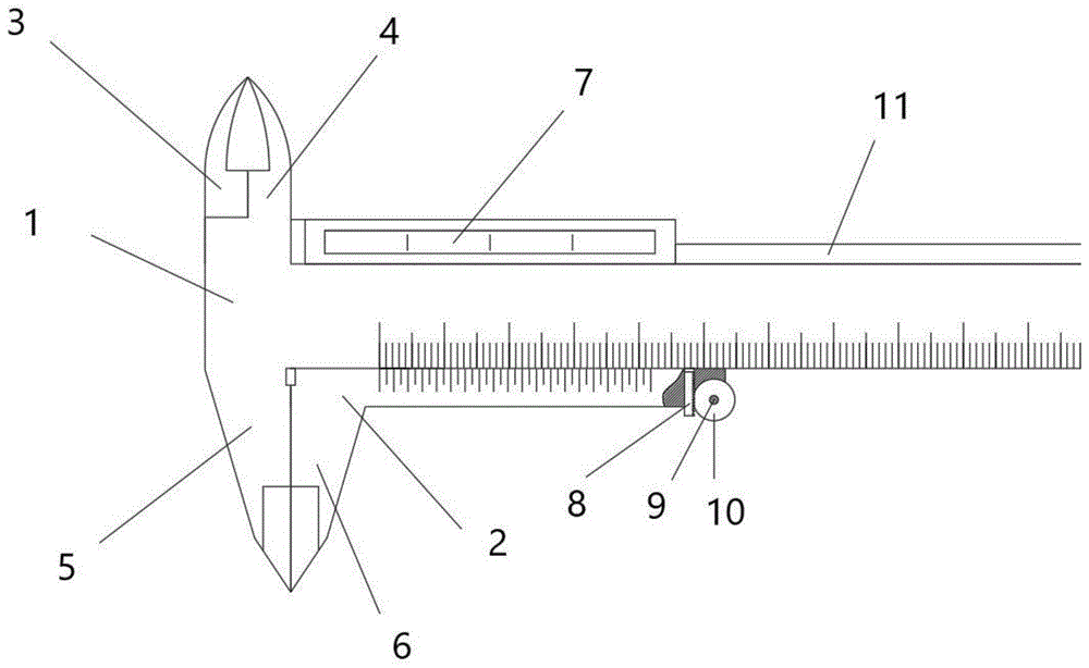 一种游标卡尺的制作方法