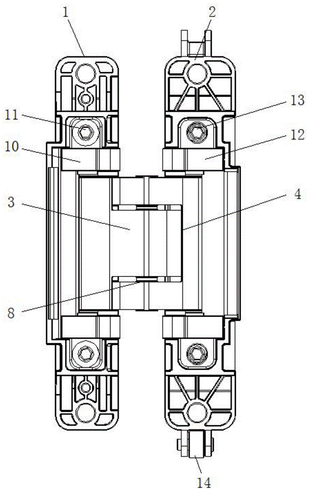 隐藏式铰链的制作方法