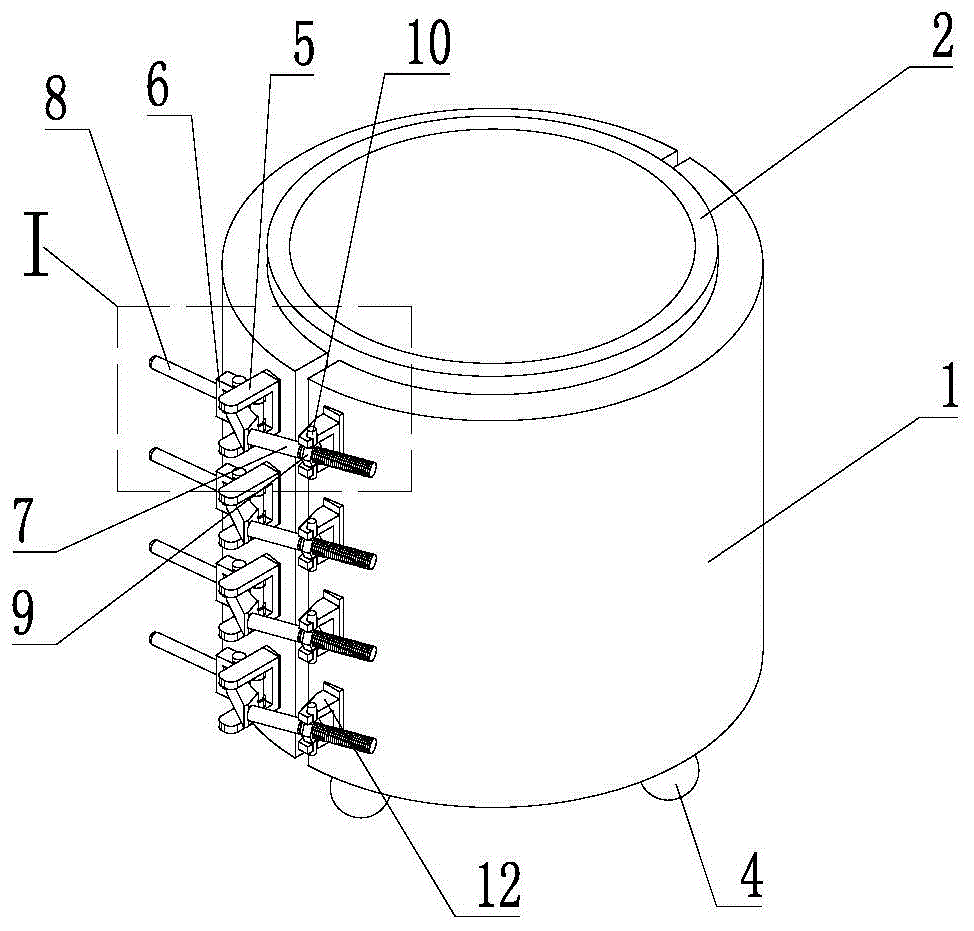 高粘度密封胶灌装桶防涨装置的制作方法