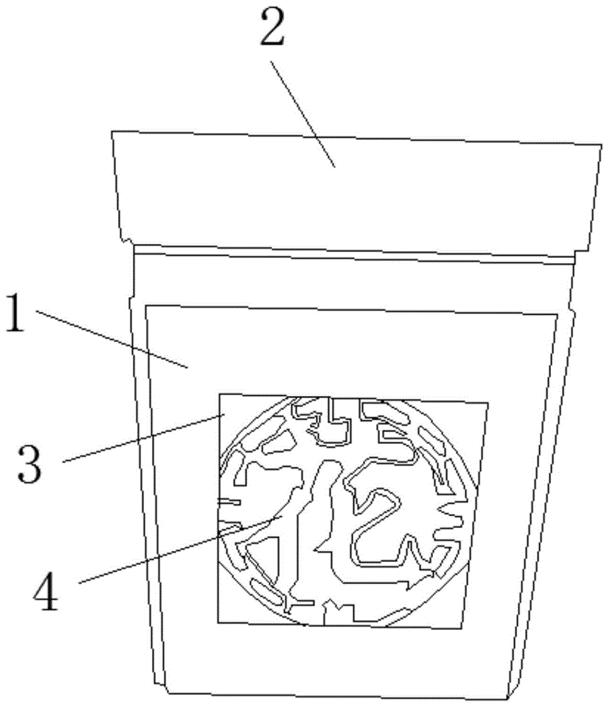 可展开方盒式月饼礼盒的制作方法