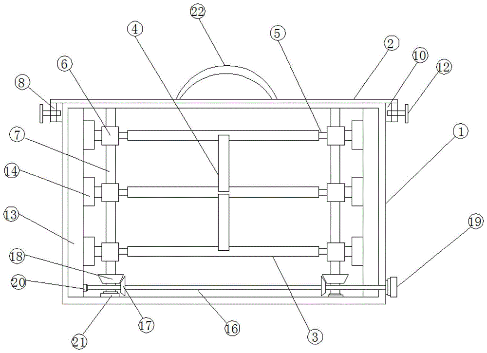 一种用于艺术设计便携式工具箱的制作方法