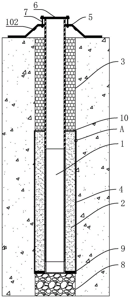 降水井结构的制作方法