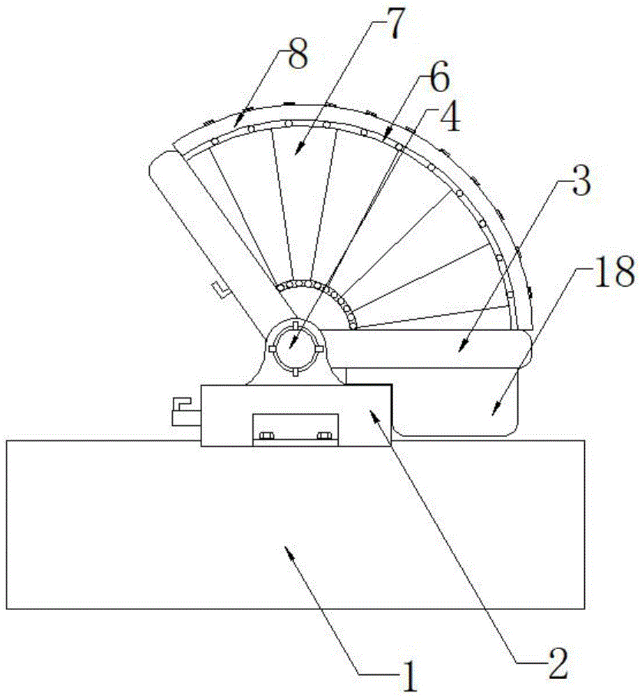 一种熟料加工用的带有降噪机构的拉丝机的制作方法