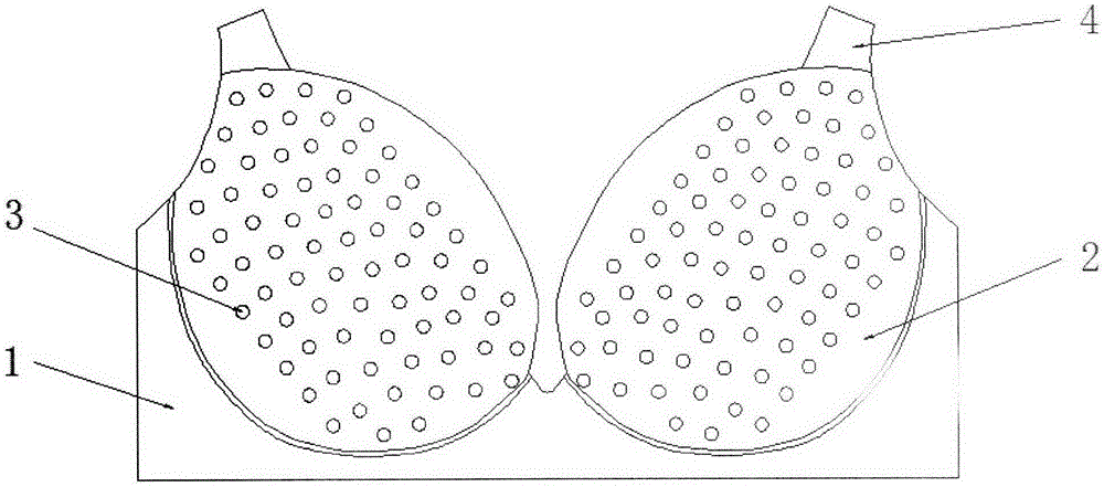 一种石墨烯乳胶内衣模杯的制作方法