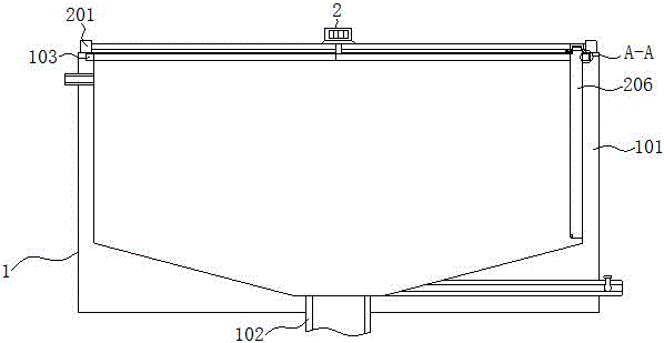 一种可以自清泥的污水沉淀池的制作方法