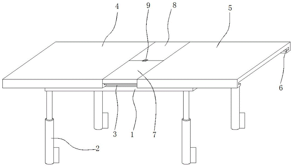 一种多功能乒乓球桌的制作方法