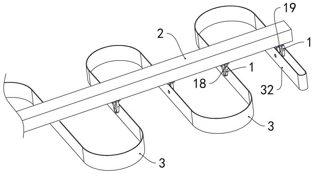 窗帘吊环及窗帘结构的制作方法