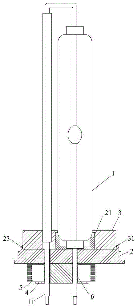 高稳定性氙气灯结构的制作方法