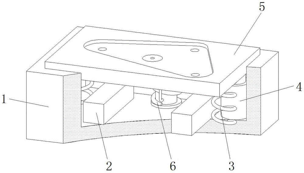 一种手机电池盖CNC冲压工装的制作方法