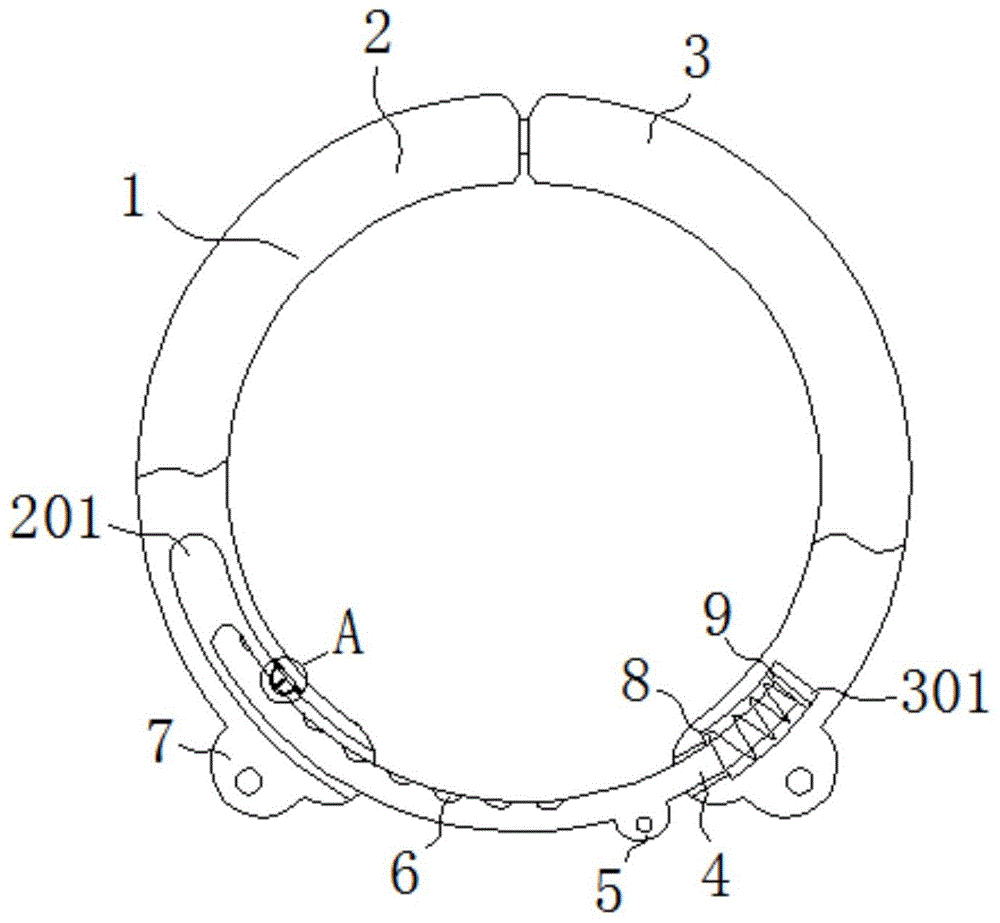 一种异型件硫化挡圈的制作方法