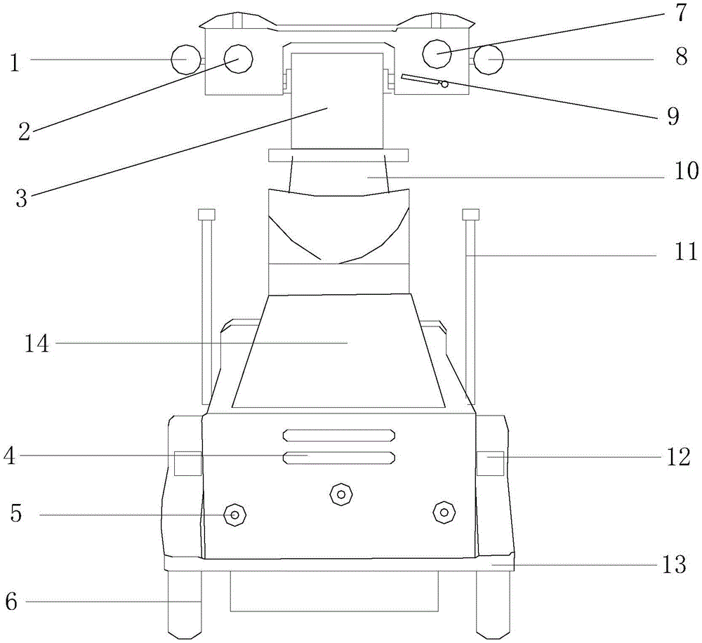 室内巡检轮式机器人的制作方法