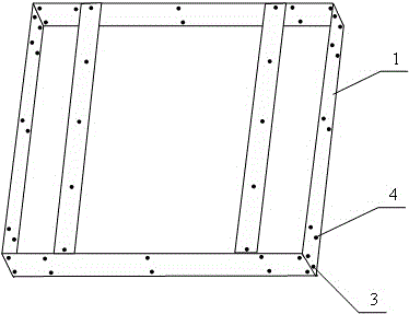 一种钢木结构的方凳连接圈的制作方法