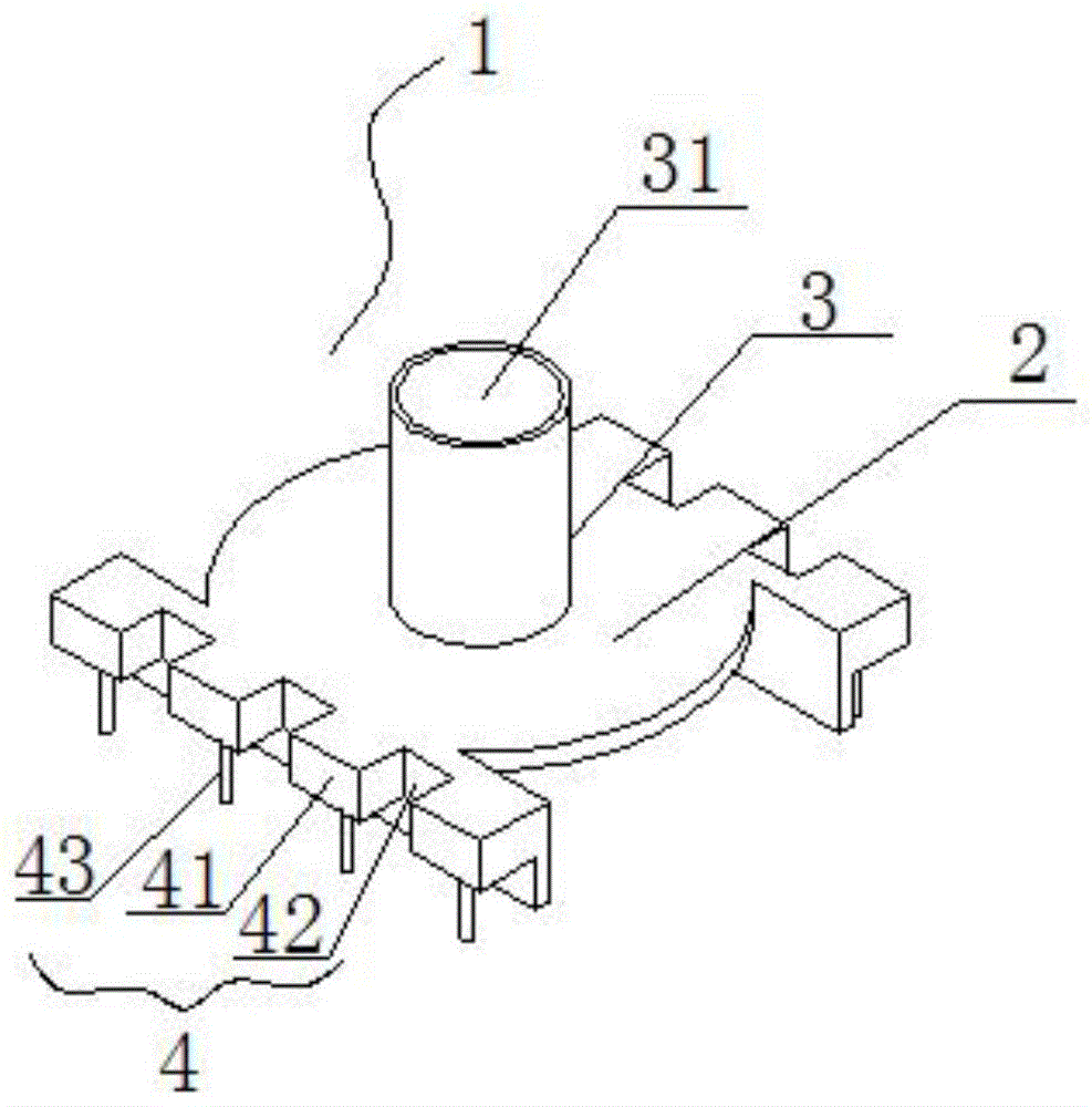 一种充电电源磁环变压器骨架的制作方法