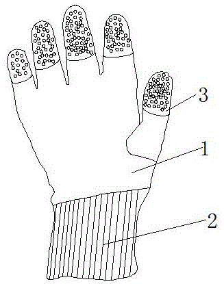 一种具有防水透气保温功能的手套的制作方法