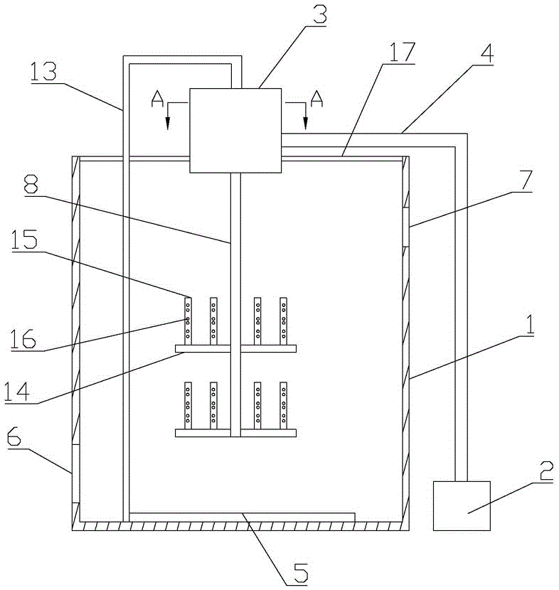 涂料生产废水处理装置的制作方法