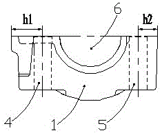 一种汽车发动机进气凸轮轴轴承盖加工卡具的制作方法