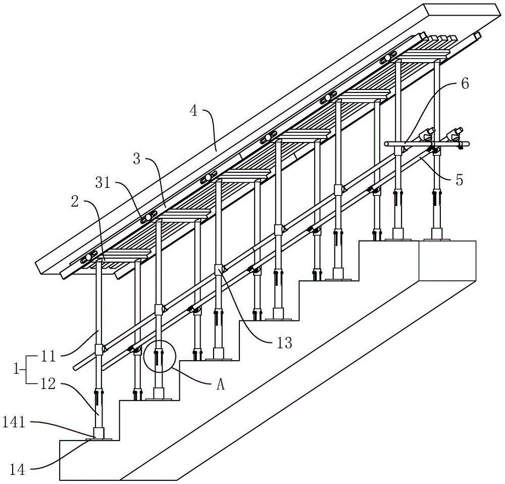 一种用于房建施工的楼梯模板的制作方法