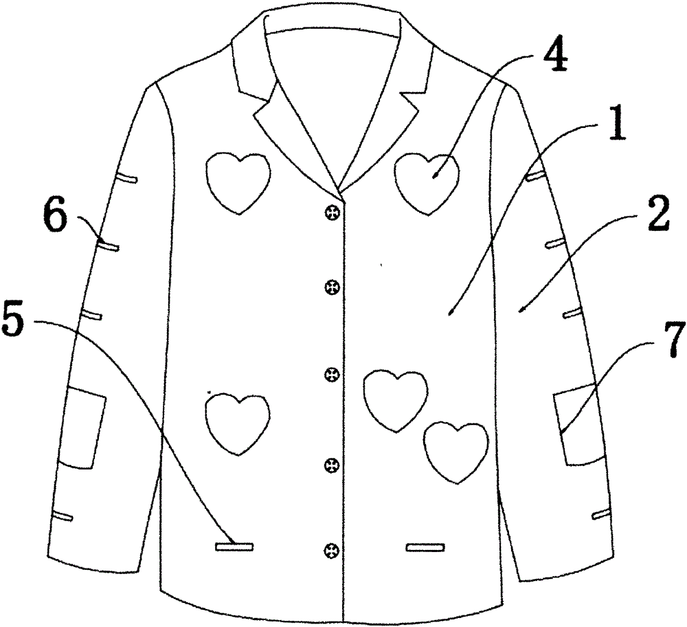 一种心电监护服的制作方法