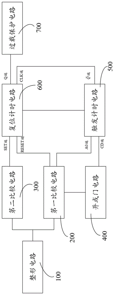 负载过载阶梯递增延时保护电路的制作方法