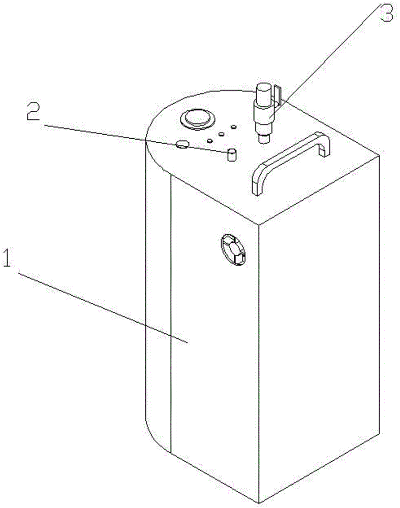 一种带有节能内置水箱的蒸汽发生器的制作方法