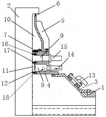 一种立式水轮发电机轴承油槽组合密封装置的制作方法