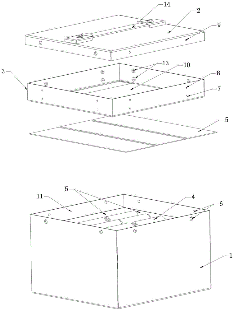 一种电池箱的制作方法