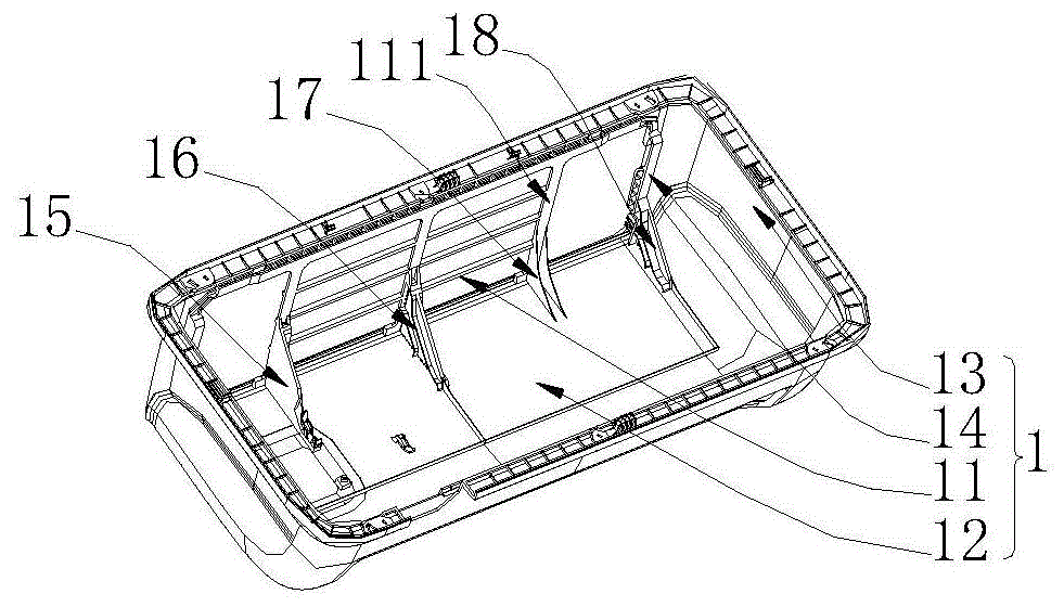 一种空调面框加强结构及空调器的制作方法