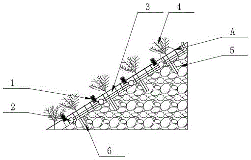 一种坡面的植被修复结构的制作方法