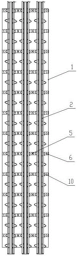 免拆底模钢桁架楼承板施工工艺的制作方法