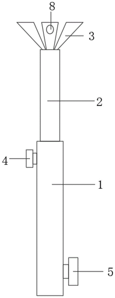 一种免登高万能灯具更换装置的制作方法