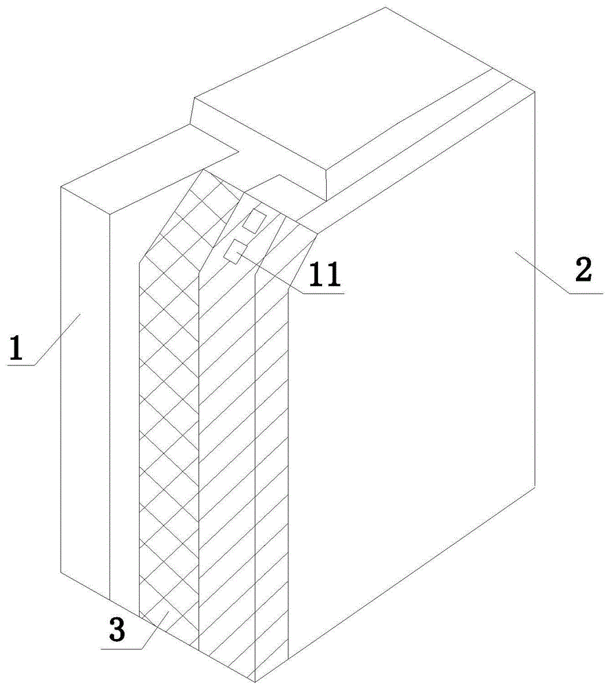 一种具有抗冲击力的耐火干式墙体的制作方法