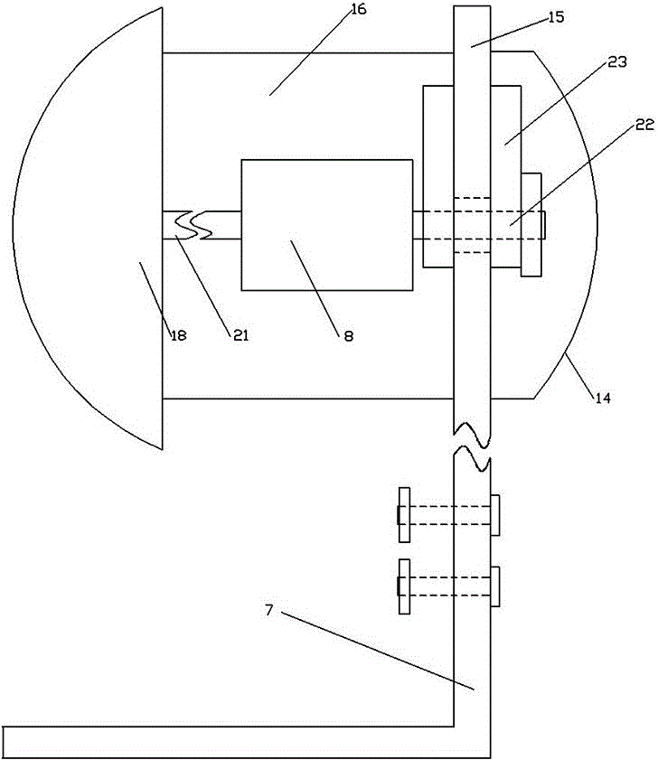 一种振平尺用传动机构的制作方法