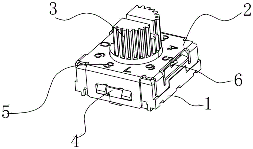 一种编码开关的制作方法