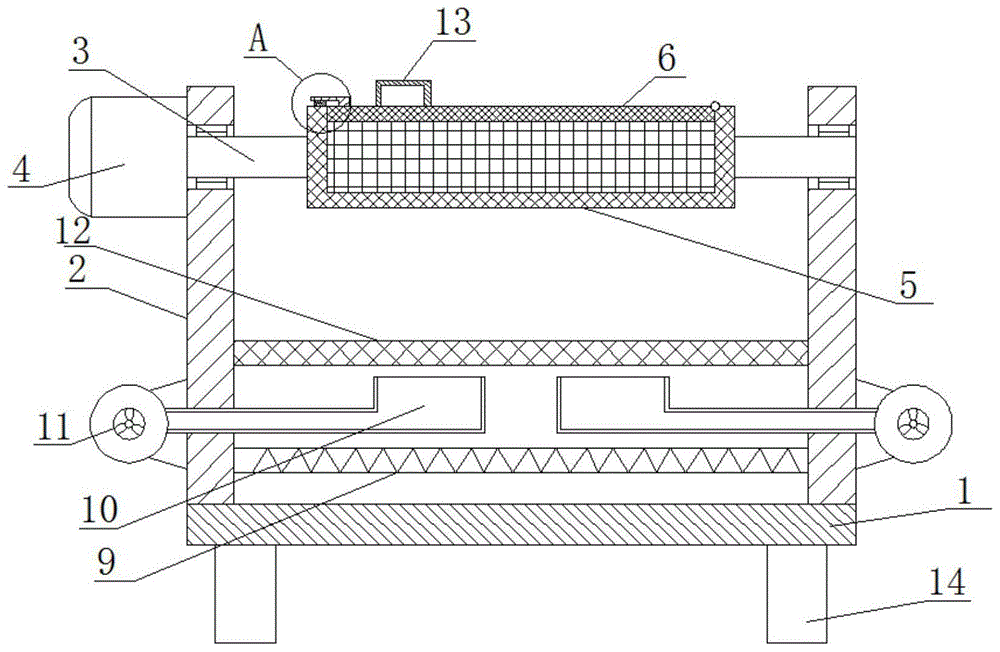 一种皮具养护用烘干装置的制作方法