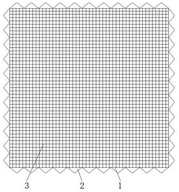 一种抗撕拉高分子面料的制作方法