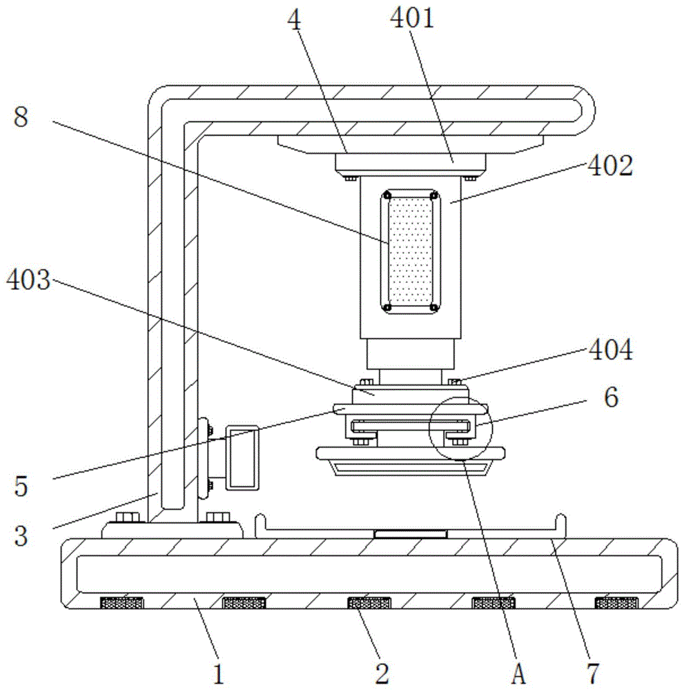 一种钛锌复合板建筑幕墙测试机构的制作方法