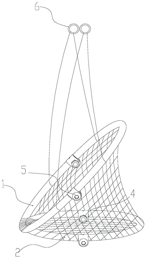 一种可折叠吊椅的制作方法