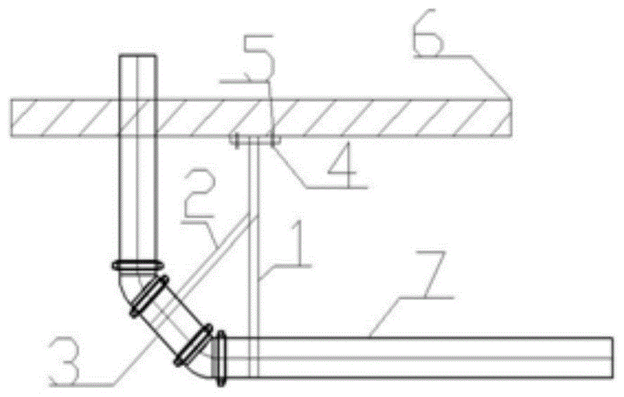 建筑专用管道支架及其施工方法与流程