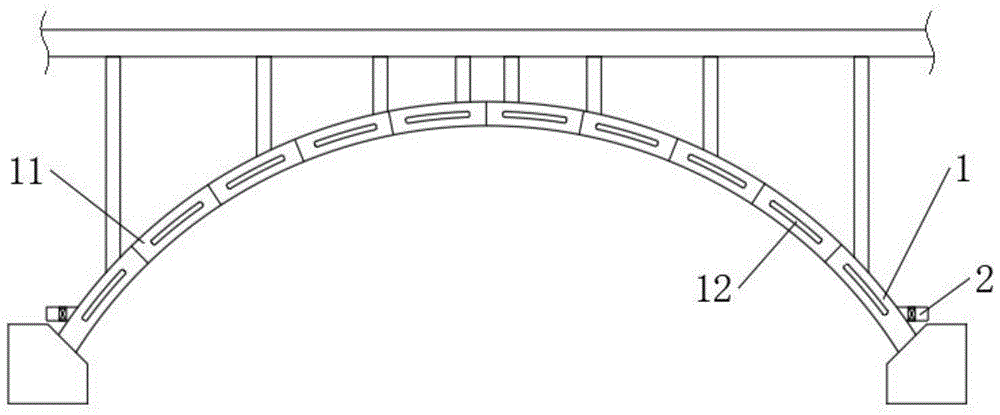 一种上承式钢管拱桥结构的制作方法