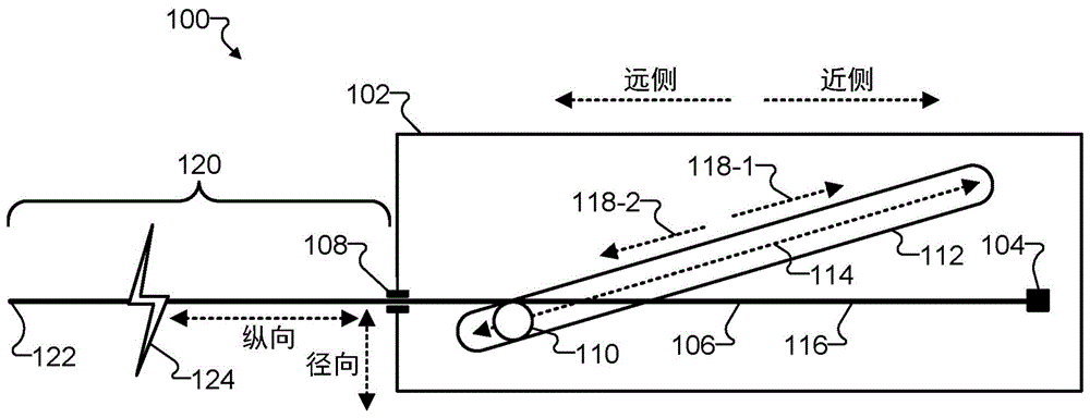 牵引线移位组件及方法与流程