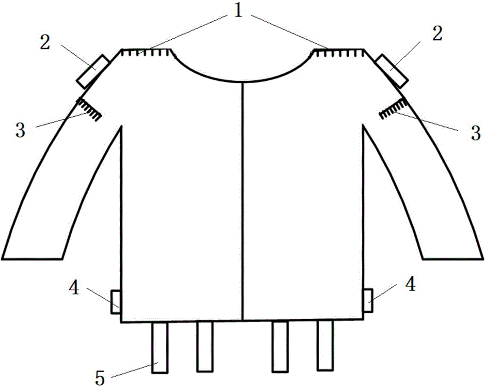 一种病号服套装的制作方法