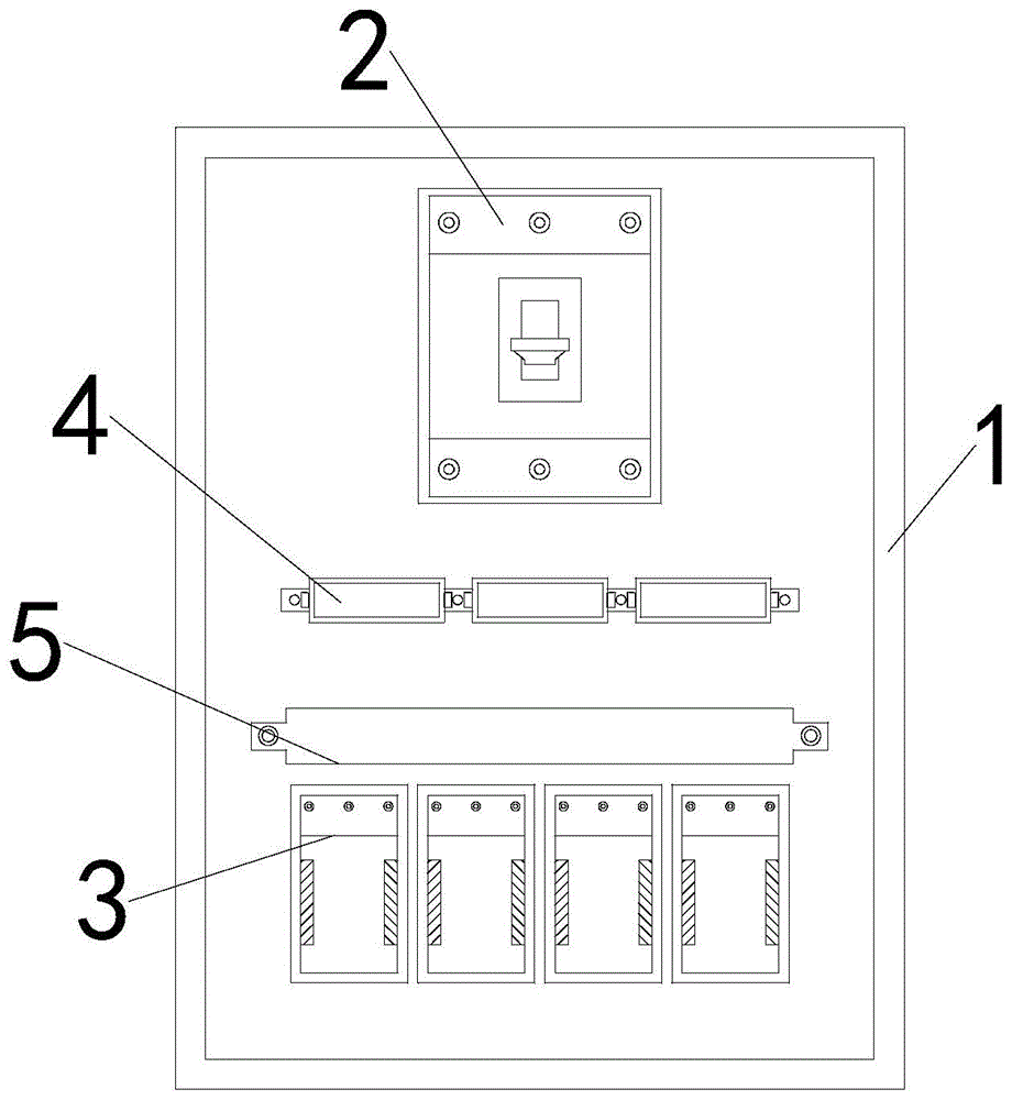 一种配电箱用走线排线结构的制作方法
