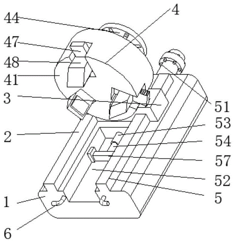 一种挖掘机安全卡座加工夹具的制作方法