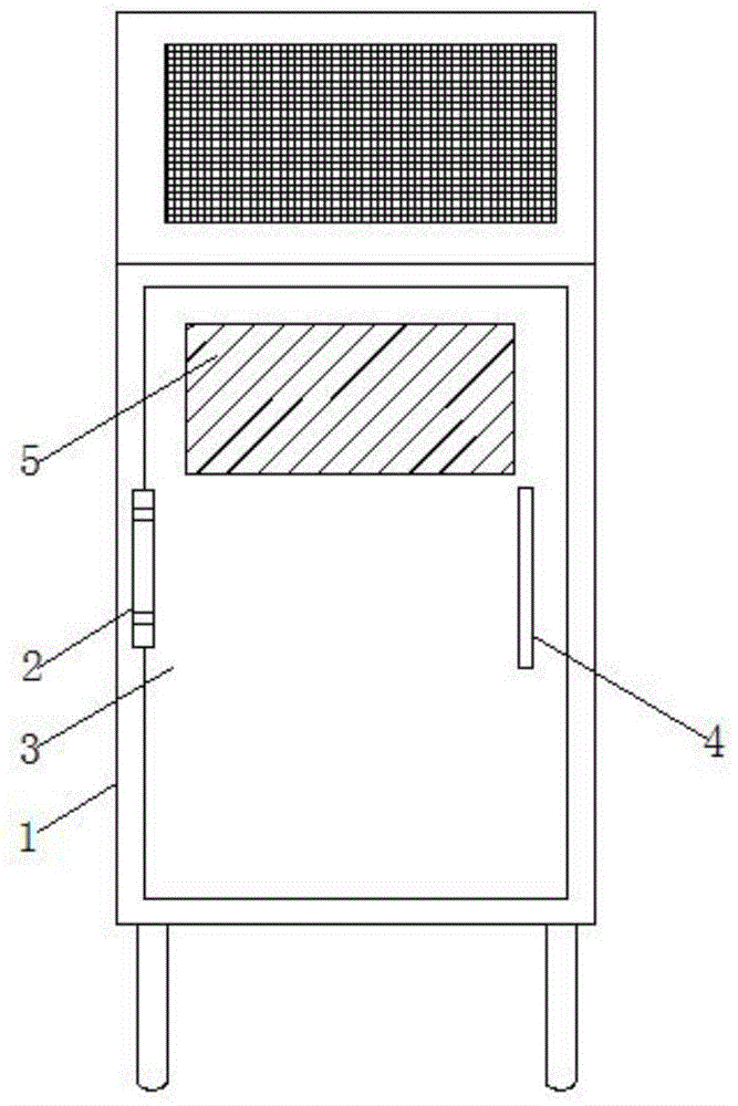 一种通信工程用散热透气型电力配电柜的制作方法