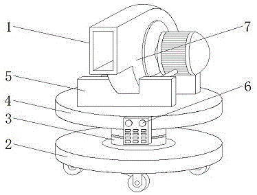 一种结构优化的液压离心风机的制作方法