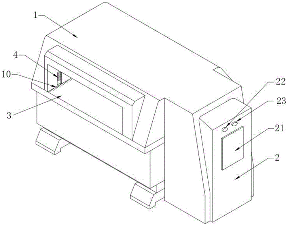 一种家具加工用排钻机的制作方法