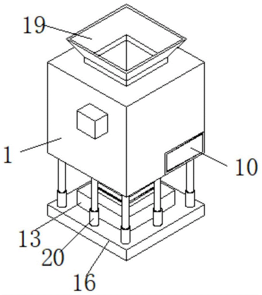 一种建筑工地用废料处理设备的制作方法