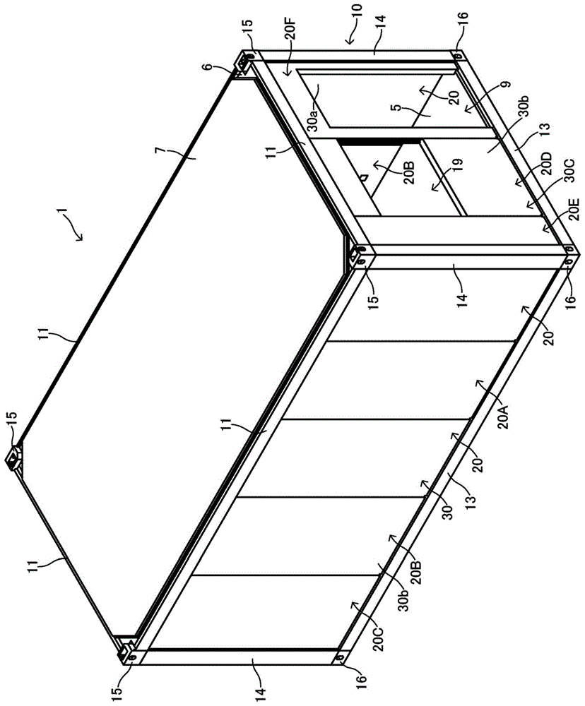 隔热墙壁构造以及组合式房屋的制作方法