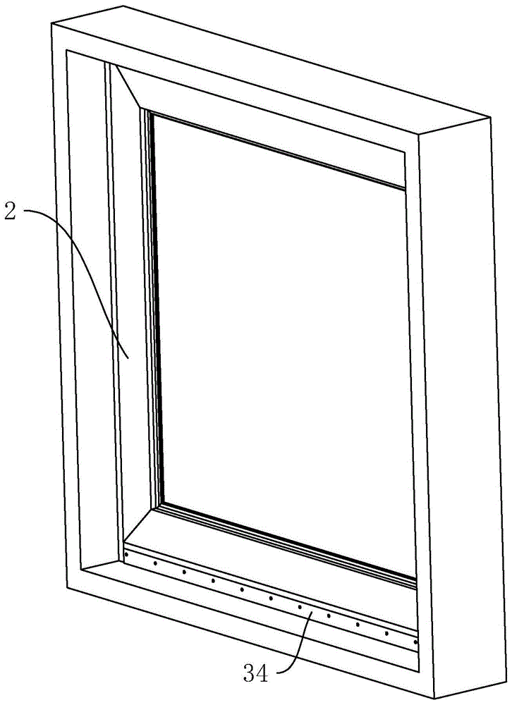 门窗防渗漏结构的制作方法